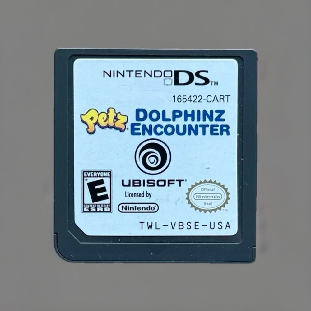Petz Dolphinz Encounter DS Game (Nintendo DS)‎ Game Only - Tested Working